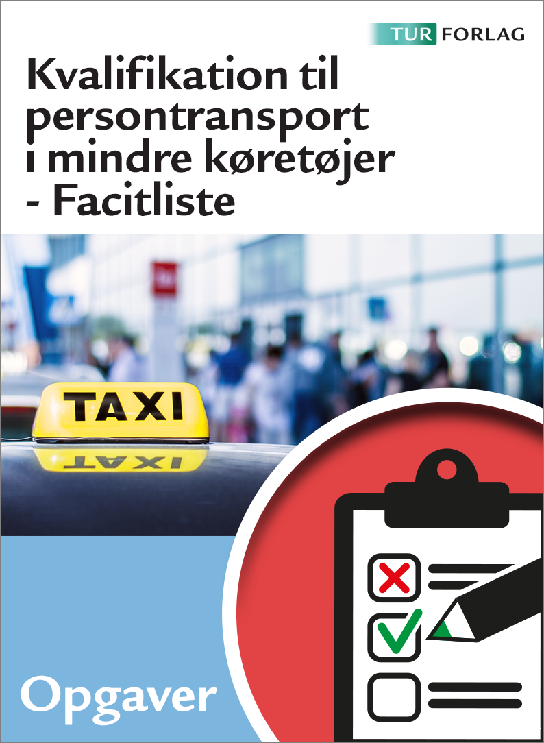 Kvalifikation til persontransport i mindre køretøjer med facitliste